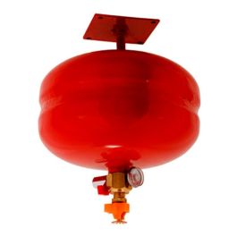 Estación Colgante Esférica 5 Kg Polvo Hcfc 123 C/ Válvula