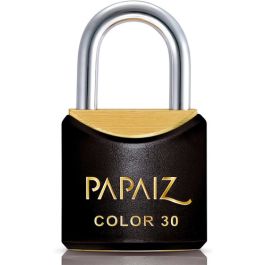 Candado 30 mm Negro Bronce Reforzado Doble Traba Papaiz CR-30  