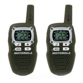 Par Handies Hasta 16km Con 10 Tonos Y 22 Canales Motorola