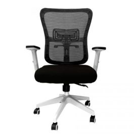 Silla de Escritorio Apoyabrazos Con Ruedas Pixi White