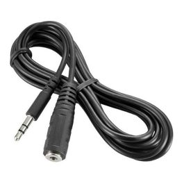 Cable Alargue Auxiliar 3.5 Mm Cable 1 Mts Macho-hembra Kanji