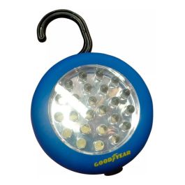 Luz Redonda 24 Led Gy5024 A Pilas 12hs Emergencia