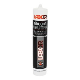 Sellador Silicona Neutra Negro 280 ml Labor