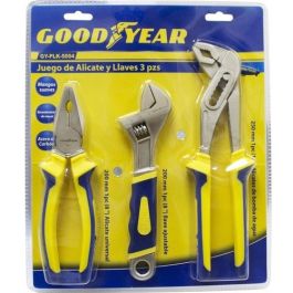Set 3 Alicates Ajustables + Pico De Loro Good Year Original