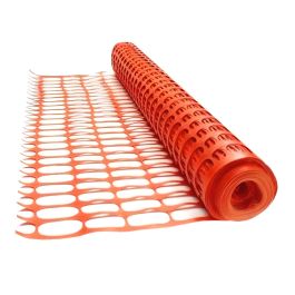 Malla Plastica De Seguridad Naranja