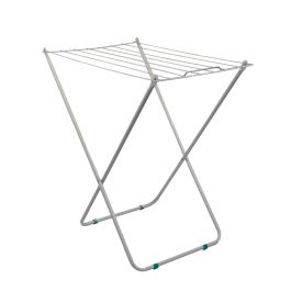 Tender Acero Ropa Portatil 6 Varillas Patas Antideslizante