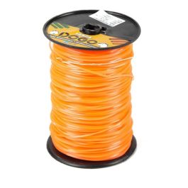 Tanza Cuadrada 2,5 mm Nylon 10 mts Rinde 14 m P/ Bordeadora Dogo