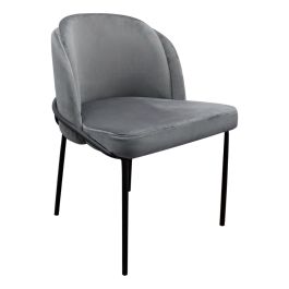 Silla Angelo De Pana C/ Patas Metálicas Living Comedor