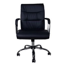 Sillón Roma Oficina Basculante Tapizado En Pu Arredare