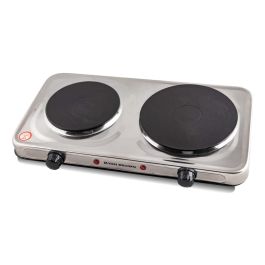 Anafe Electrico Doble 2500w Ken Brown Acero Inoxidable