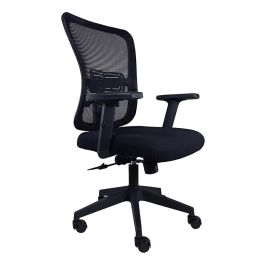 Silla De Oficina Pixy Black Chair Calidad Premium