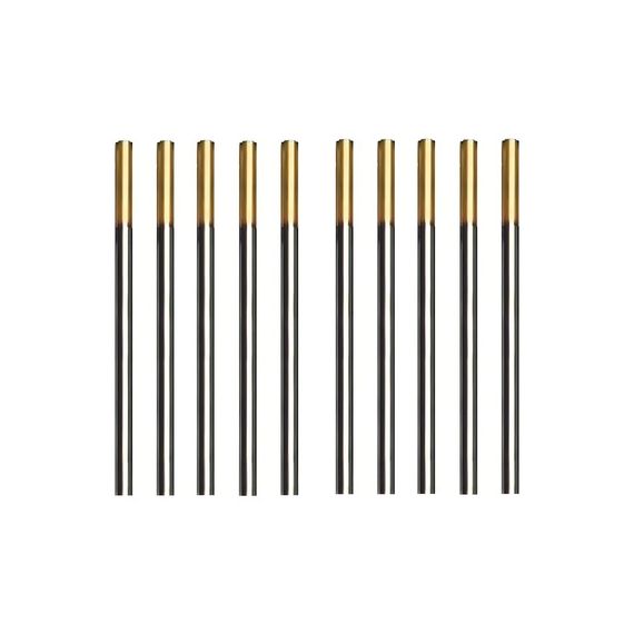 Electrodo De Tungsteno 1.6x150 (10 Pz) Wl15 Pta Dorada Dogo