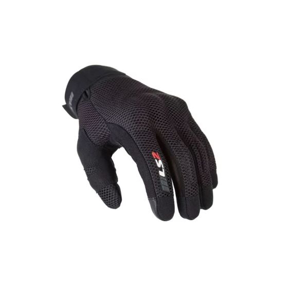 Guantes Moto Cortos LS2 Ray H Negro- Talle XL