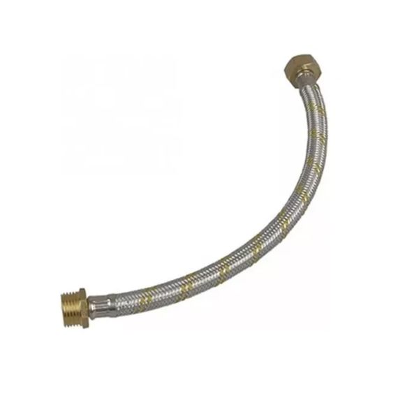 Flexible Con Terminal Bronce 30cm Brogas Fi-30005