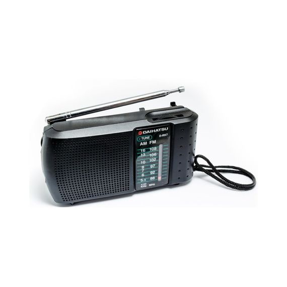 Radio Analóloga Am/fm Tipo Pocket A Pila Portátil Daihatsu