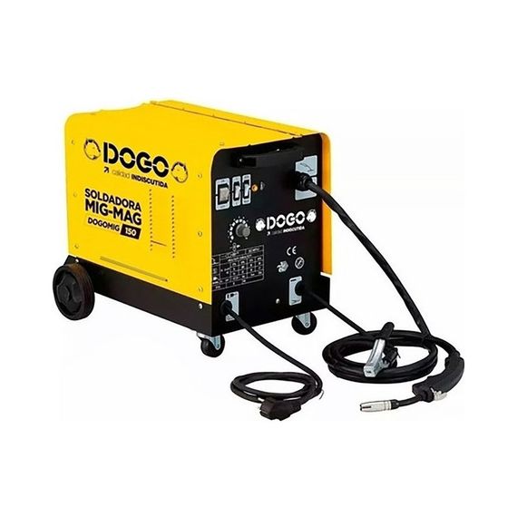 Soldadora Eléctrica Dogo 220V 150 Amp Monofasica