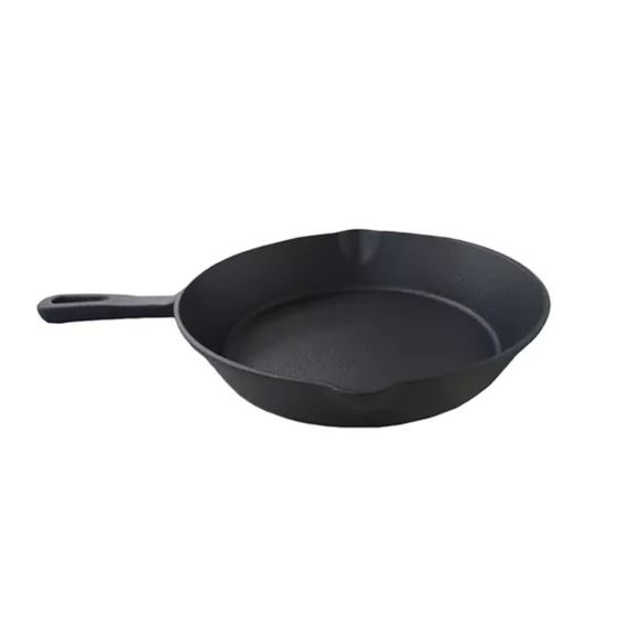 Sartén Hierro Fundido Cocina Horno Brasas - 26 Cm 