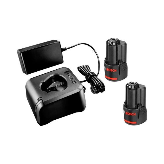Cargador Rápido De Batería Bosch + Set 12 V 2 amp