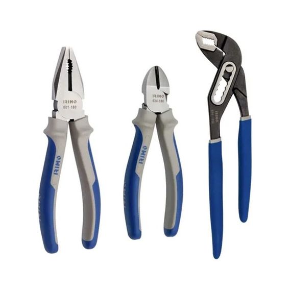 Set De Alicates 3 Piezas 602-3-c Irimo