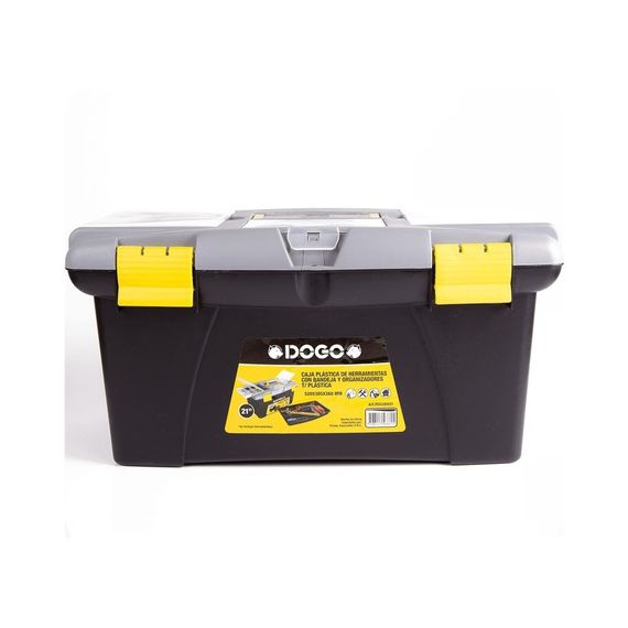 Caja Plástica Herramientas 520 x 305 x 260 21Traba Plástica Dogo