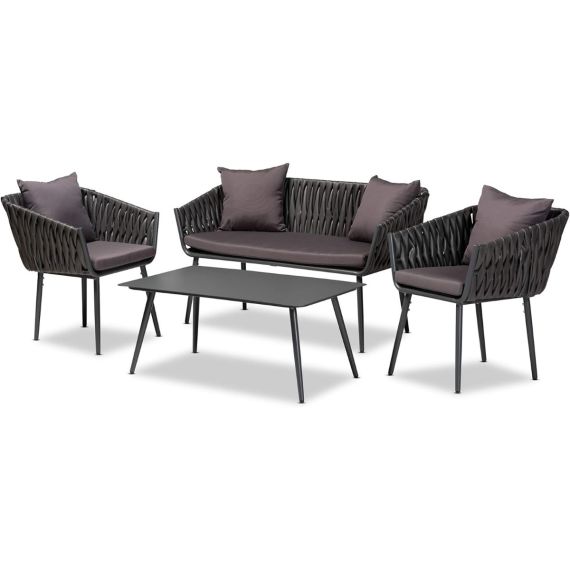 Set de Muebles Exterior Mesa y Sillas Fidji