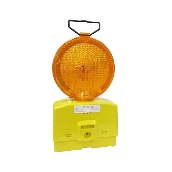 Baliza Luz Intermitente Solar Para 2 Baterias