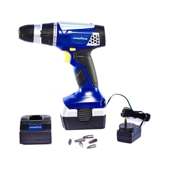 Taladro Inalambrico 18v 2 Velocidades 440/1300rpm GoodYear