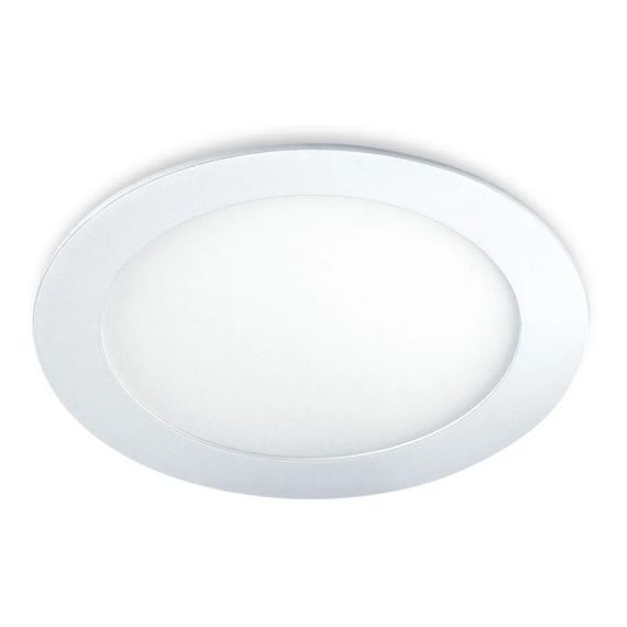 Panel Led De Embutir 24 W Redondo Luz Fría 6000 K Akai