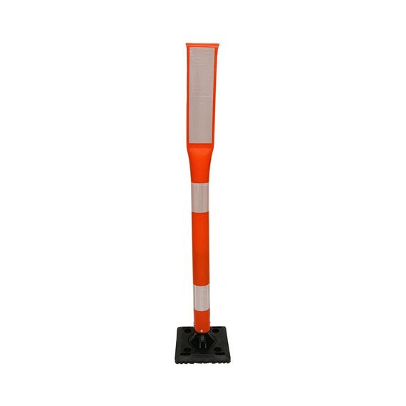 Poste Vial Demarcatorio Flexible 106cm Reflectivo