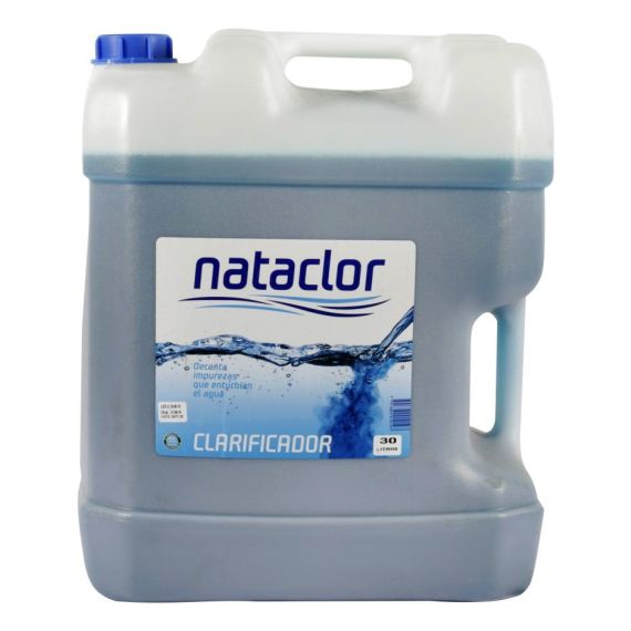 Clarificador 30lt Limpiar Piscina Aguas Cristalina Nataclor