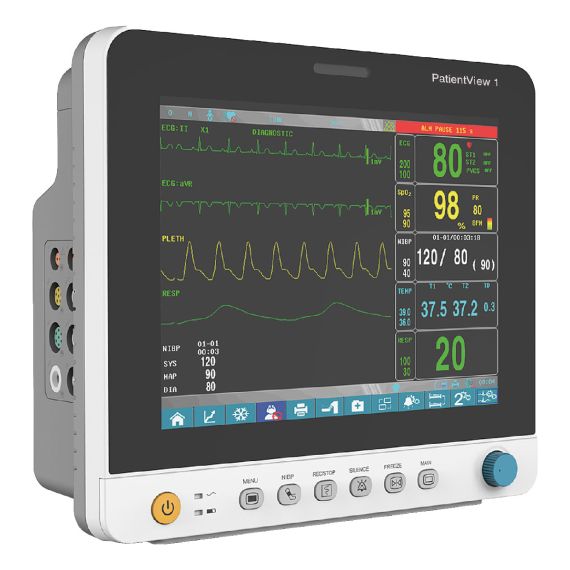 Monitor Multiparamétrico De 5 Parámetros Contec Cms 8000