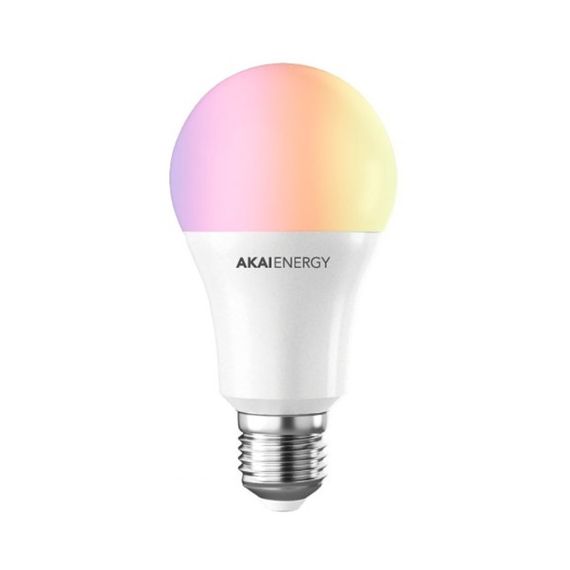 Lampara Led Bulbo Smart Wifi Rgbw 10 W Inteligente Akai