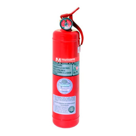 Matafuego Extintor Largo Polvo Abc 1 Kg Melisam