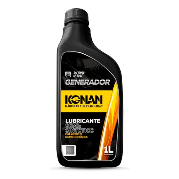Aceite - Lubricante Semi Sintético Para Generador X 1 Lts