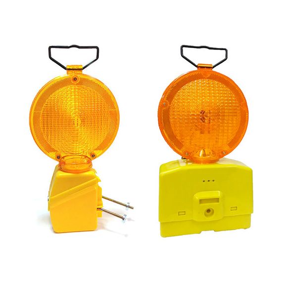Baliza Luz Intermitente Encendido Solar Para 1 Batería