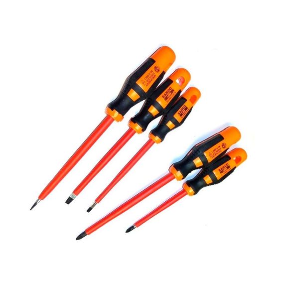 Set Destornilladores Aislados 800IEC/5 1000 V 5 Piezas Bahco