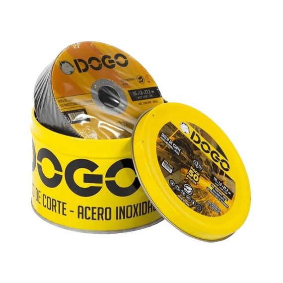 Disco Corte Acero Chapas 115 x 1 x 22,2 mm 4671 Dogo X 50 U