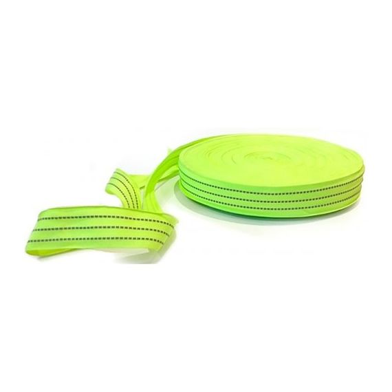 Cinta Reflectiva Para Coser De Tela 4 Cm Ancho X 100 Mts