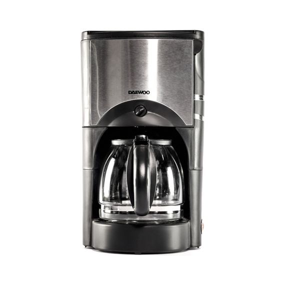 Cafetera Filtro 1.5l Acero Inoxidable 1000w Daewoo Antigoteo