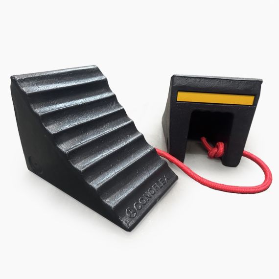 Calza Para Auto 4000 20 cm Conoflex Seguridad Vial