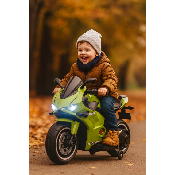 Moto Turbo Racing Eléctrica 12v Infantil Biemme