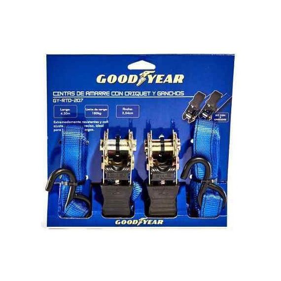 Cinta De Amarre Con Crique Good Year 4,5 Mts X 2 Unid