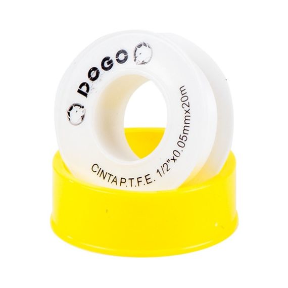 Cinta De P.T.F.E. Espesor 0.075 Mm 3/4x20 Mts X 10 U Dogo