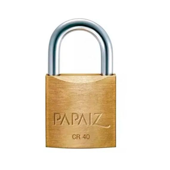 Candado 40 mm Bronce Reforzado Doble Traba Papaiz CR-40