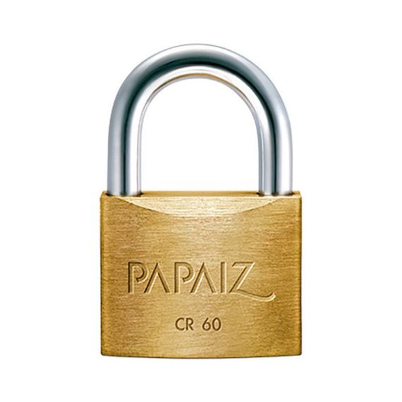Candado 60 mm Bronce Reforzado Doble Traba Papaiz Cr-60