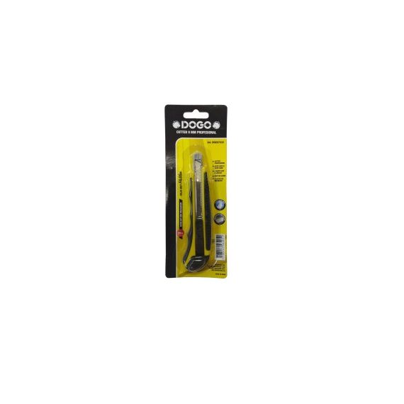 Cuchilla Hoja Partida 9 mm Bimaterial Uso Profesional Dogo