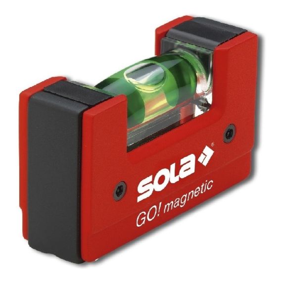 Nivel Manual Sola Compacto Mini Go Magnético