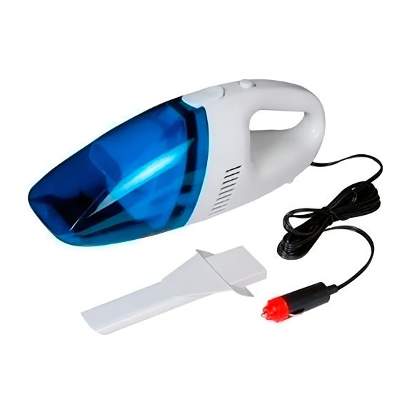 Aspiradora Manual 12 Volts Cable 1,5mt P/ Auto + Accesorios
