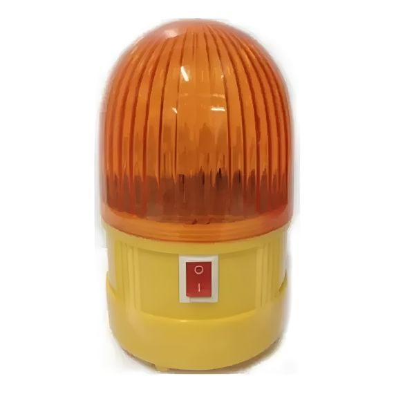Faro Para Auto Intermitente Base Magnética 14 x 8.5 cm