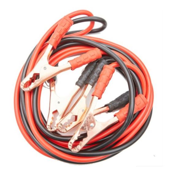 Cable Puente Batería 600amp, Con Arranque Auto Cocodrilo 5mts